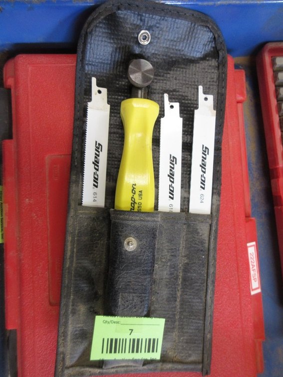 Snap-On quick cutter set in case