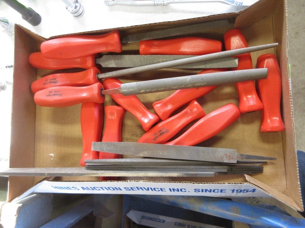 Snap-On file handles