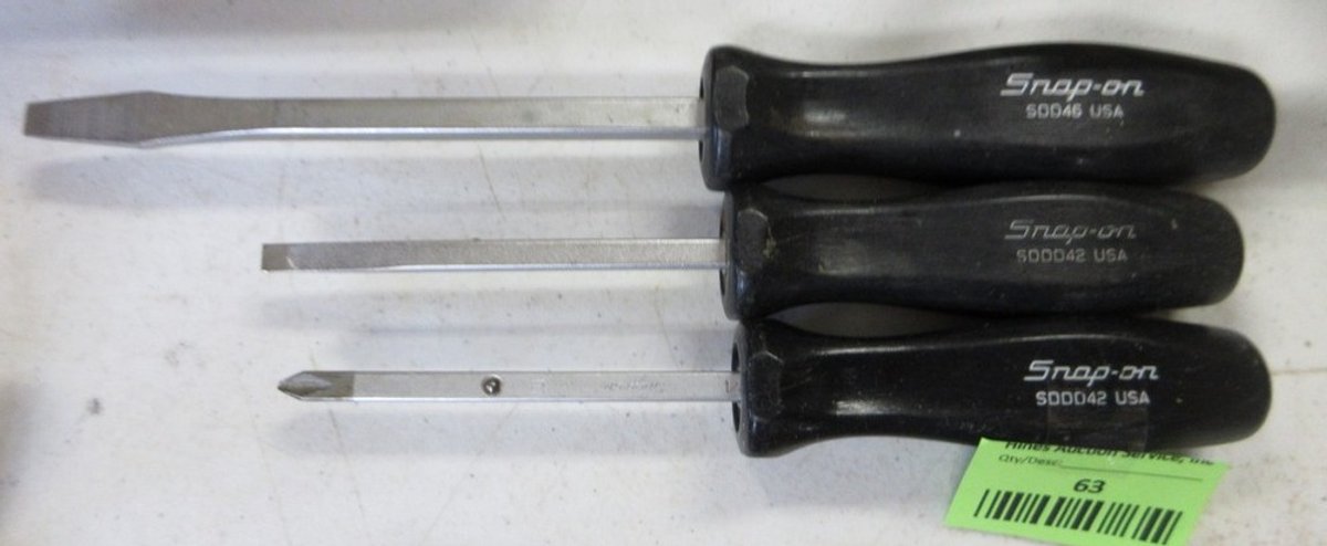 (3) Snap-On screwdrivers