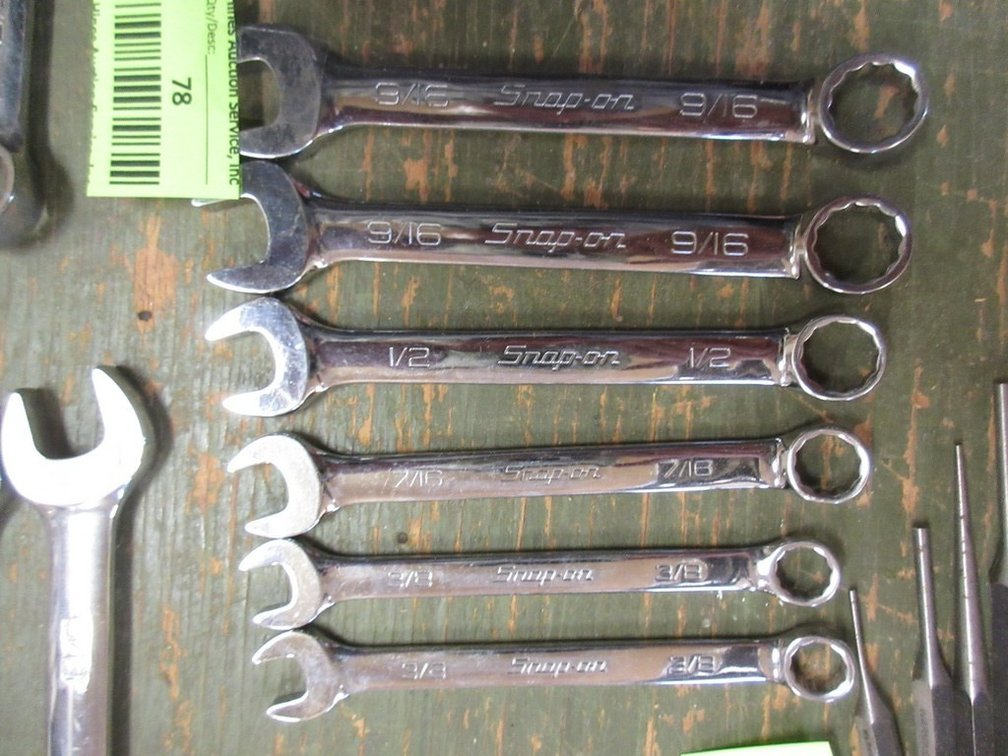Snap-On 6-piece SAE wrench set