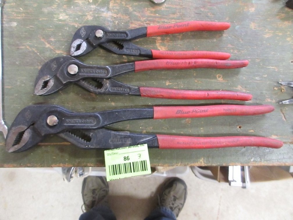(3) Blue-Point pliers