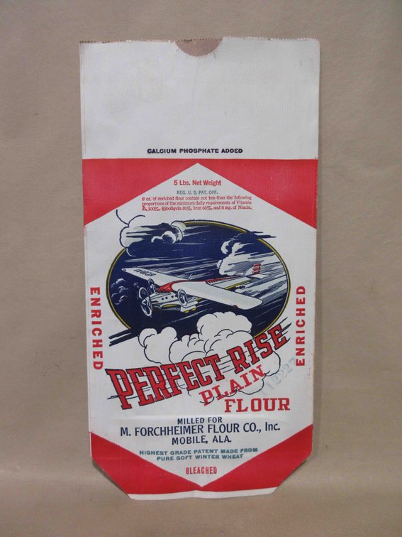 Perfect Rise Enriched Plain Flour 5# paper sack