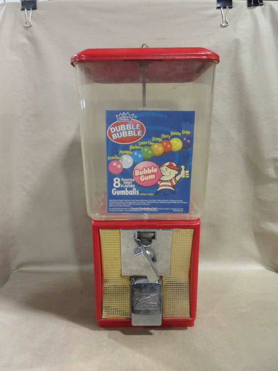 Dubble Bubble gum ball machine