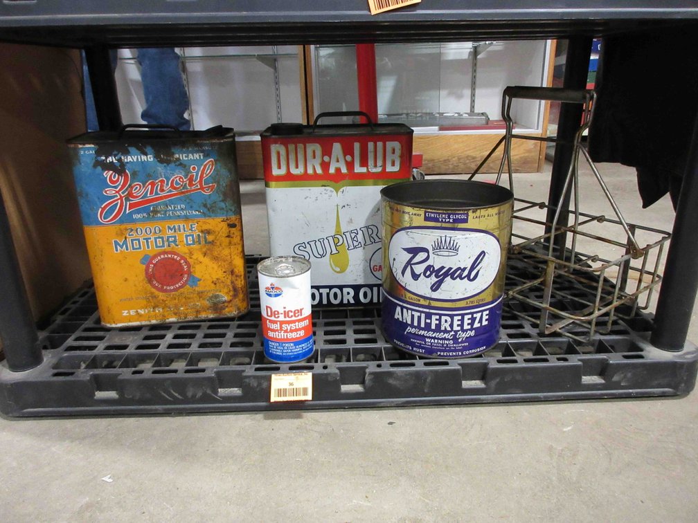 Vintage metal and steel group