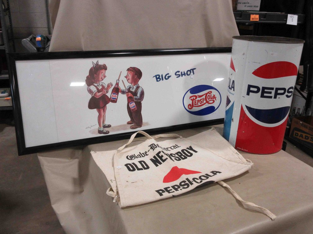 Pepsi advertising items