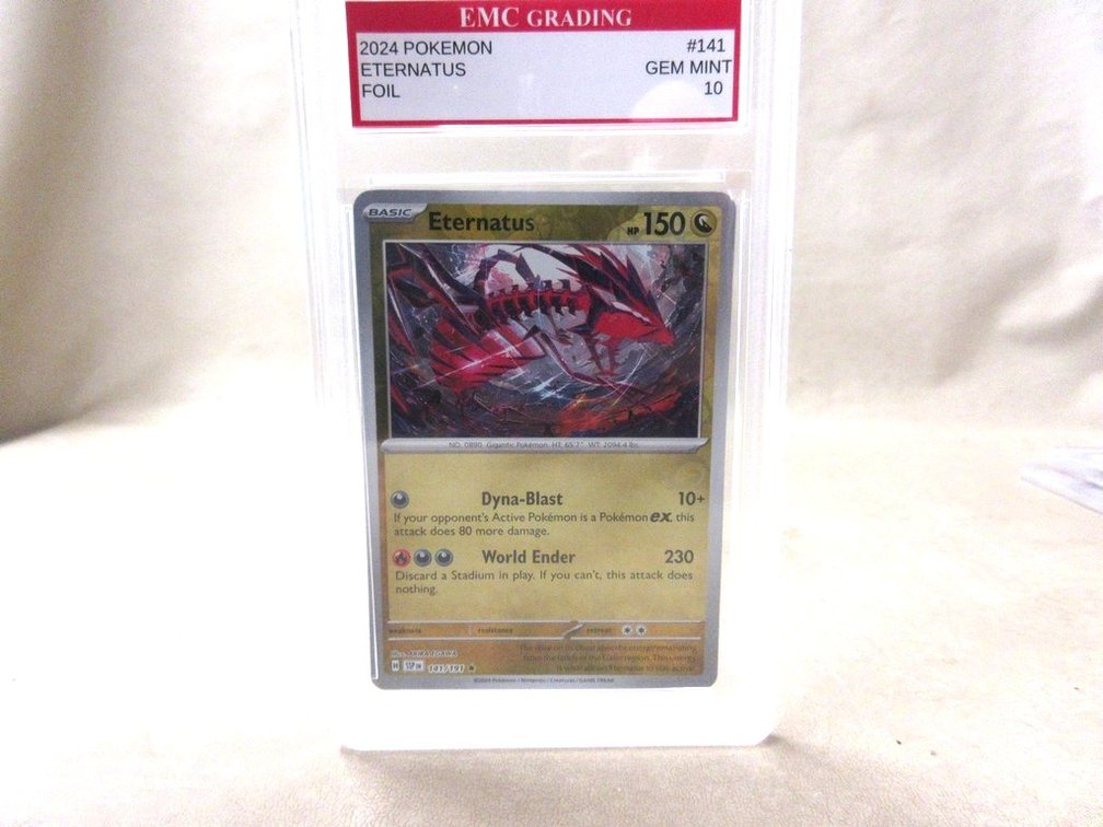 Pokemon 2024 Eternatus #141 Foil card