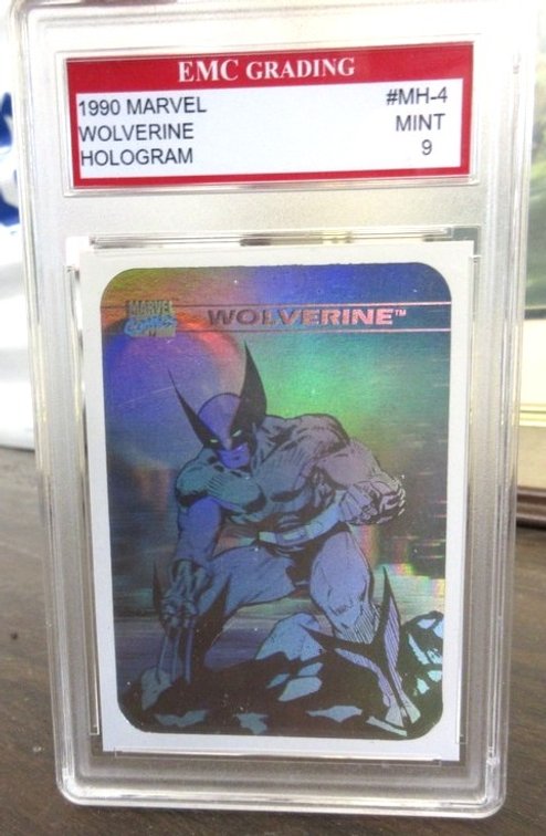 Marvel 1990 Wolverine Hologram #MH-4