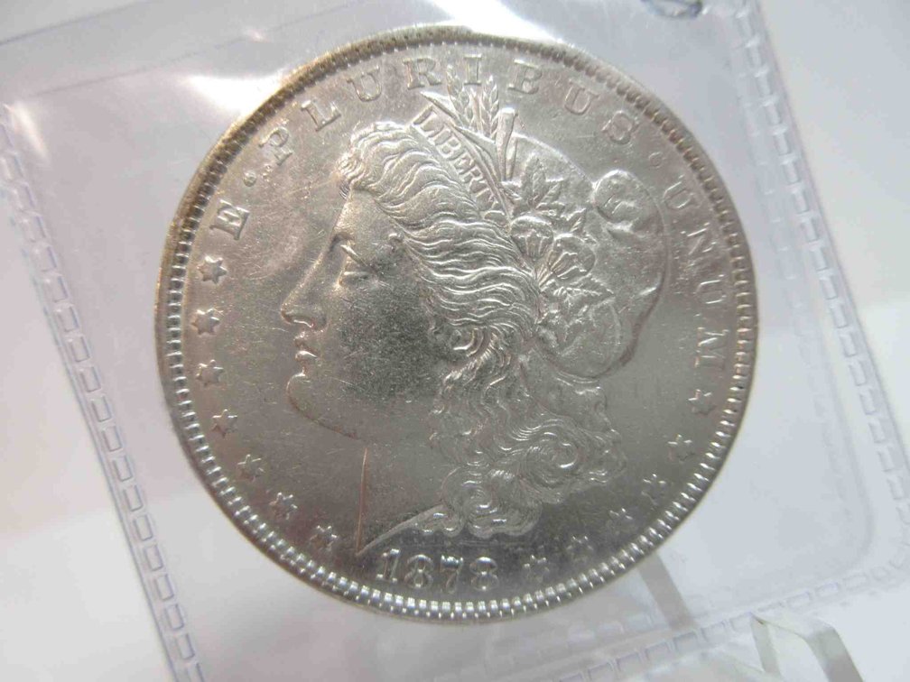 1878 Morgan dollar