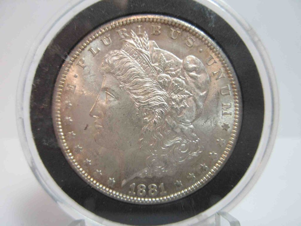 1881-S Morgan dollar