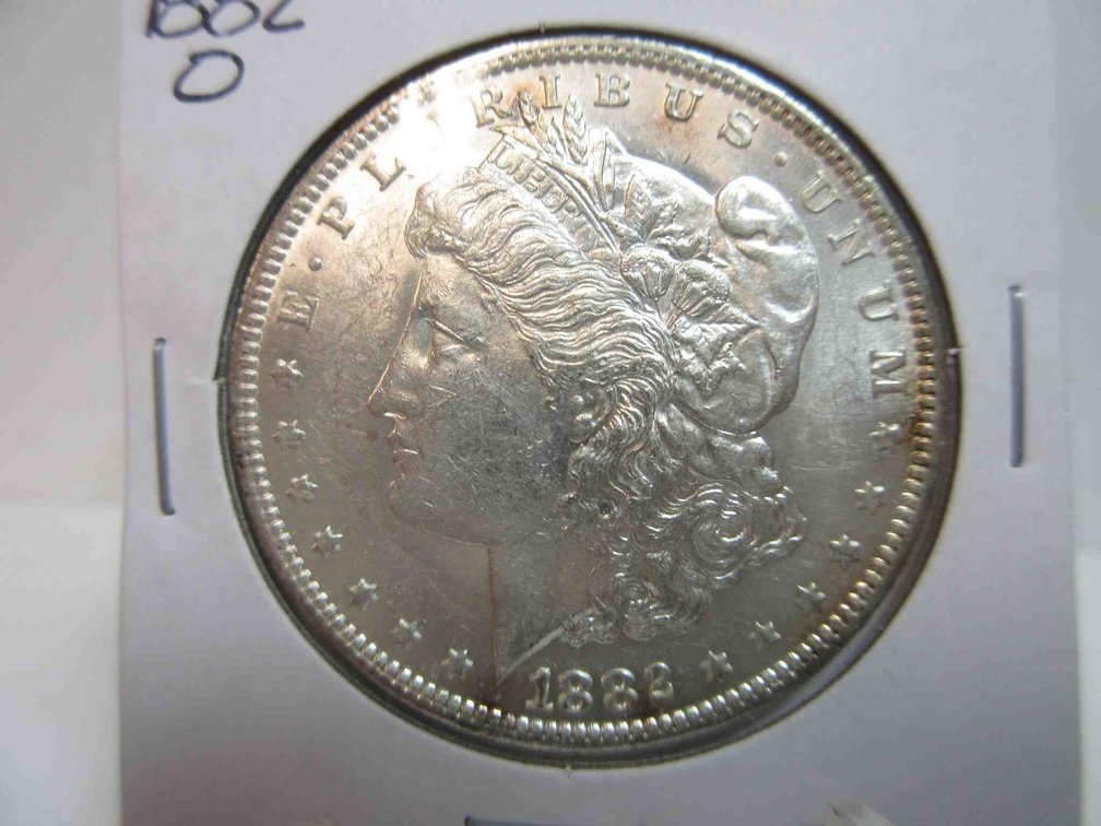 1882-O Morgan dollar