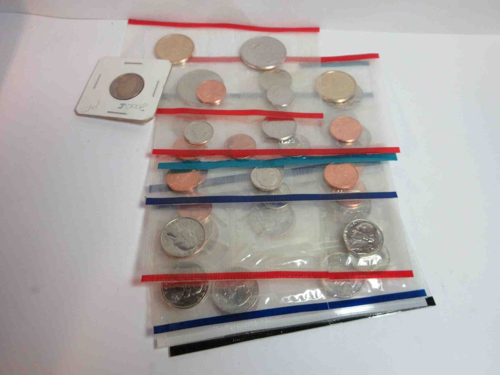 Group of US mint coin sets