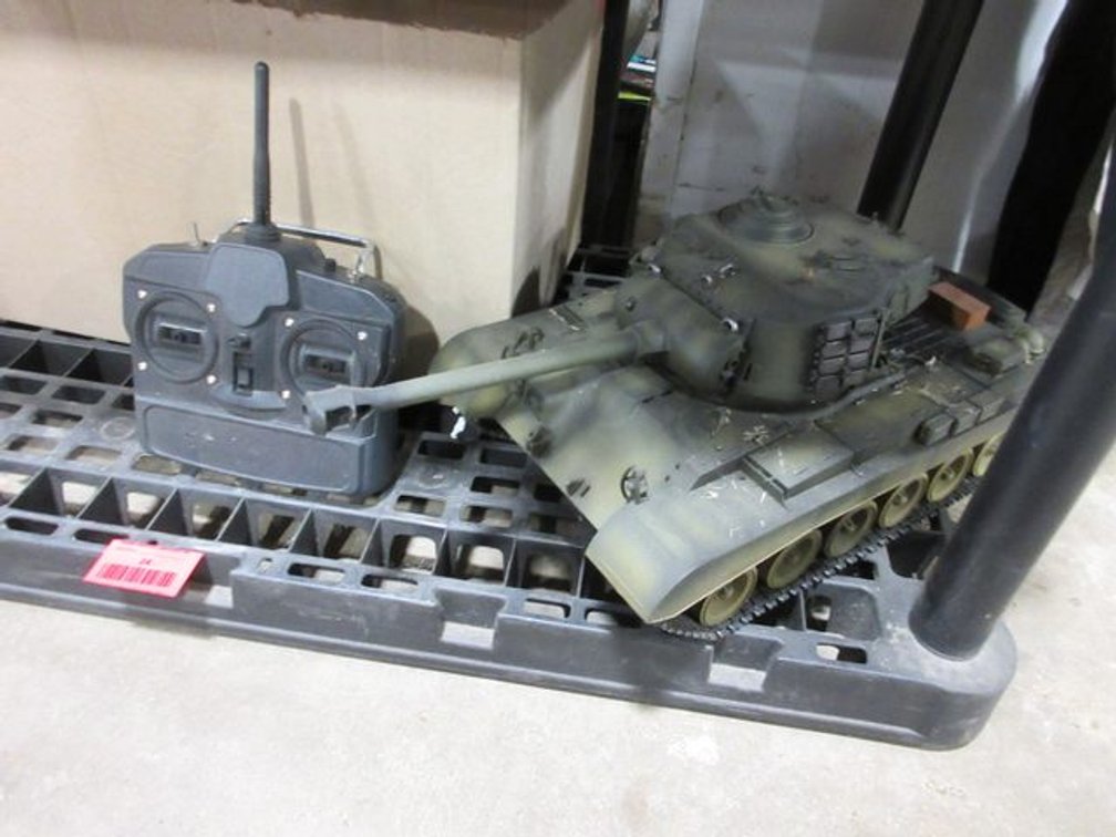 Vintage Radio controlled tank