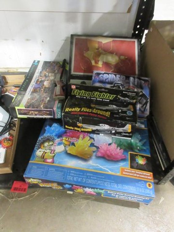Vintage toy group