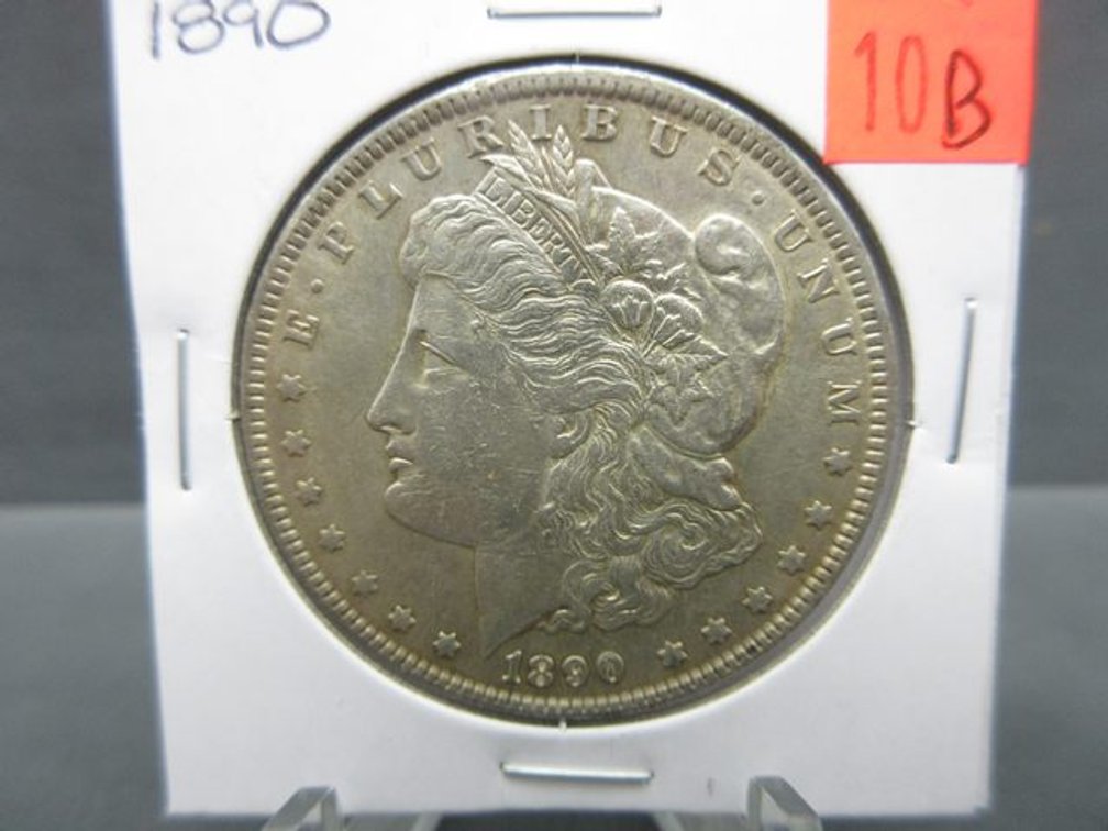 1890 Morgan dollar