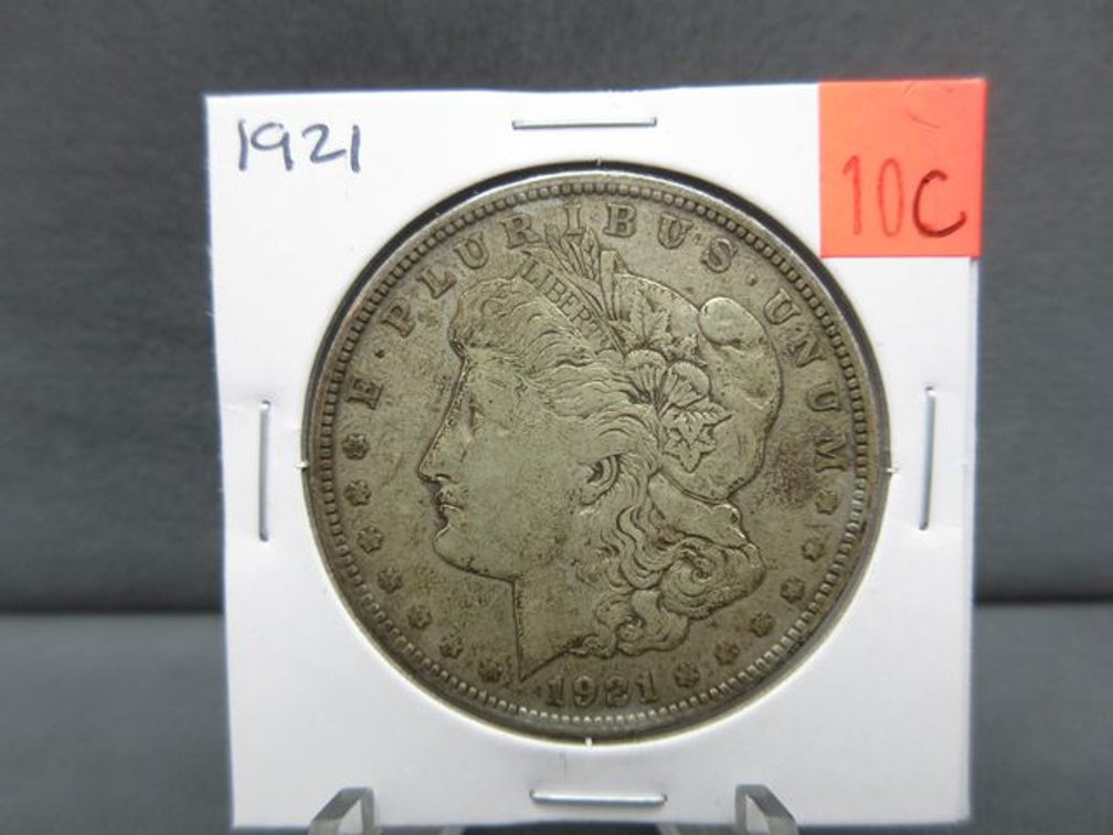 1921 Morgan dollar