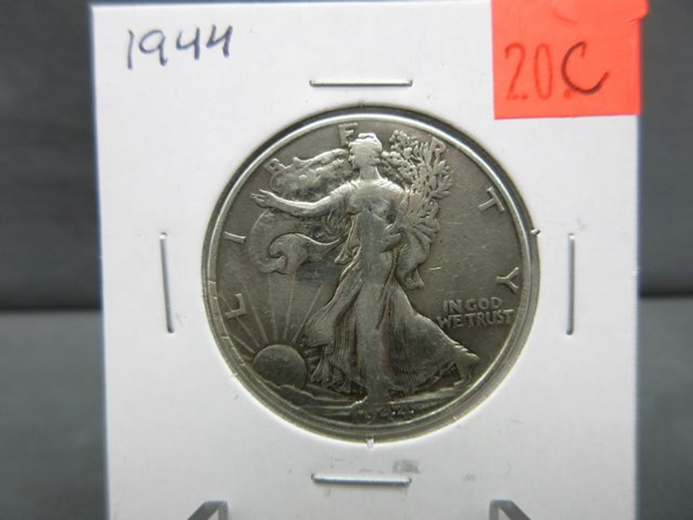 1944 Walking Liberty half dollar
