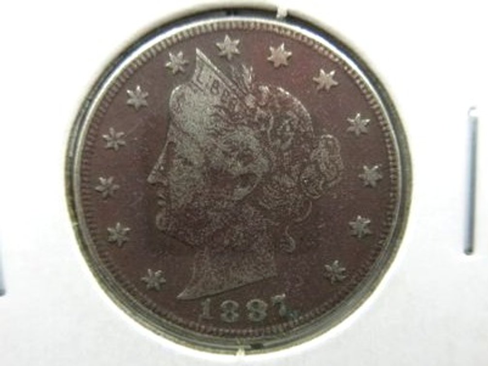 1887 Liberty Head V Nickel