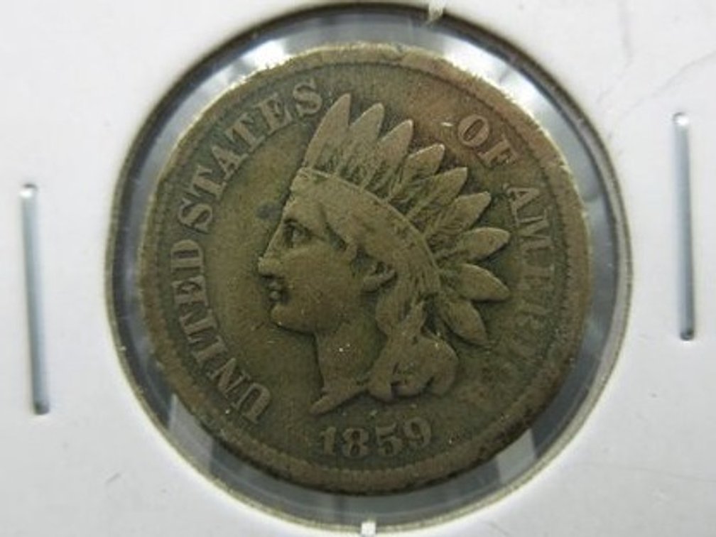 1859 Indian Head cent