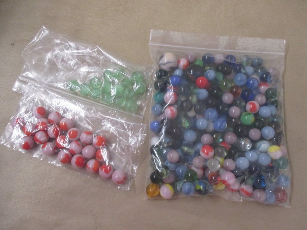 Group of marbles