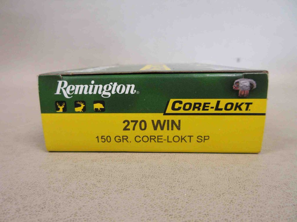 (20) Rounds of Remington .270 WIN ammunition