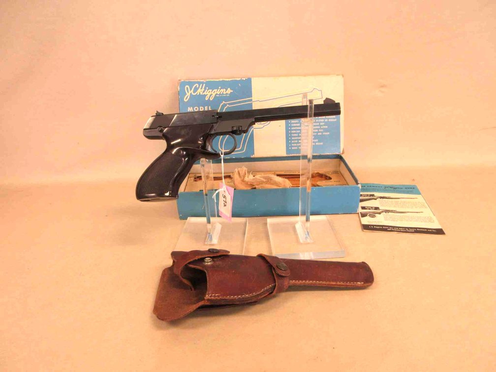 JC Higgins model 80 .22LR semi auto pistol (subject to transfer fees)