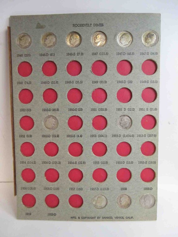 (11) Assorted Roosevelt dimes