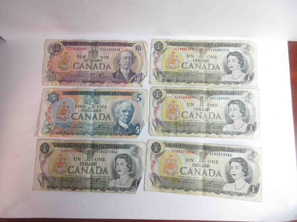 (6) Canada notes