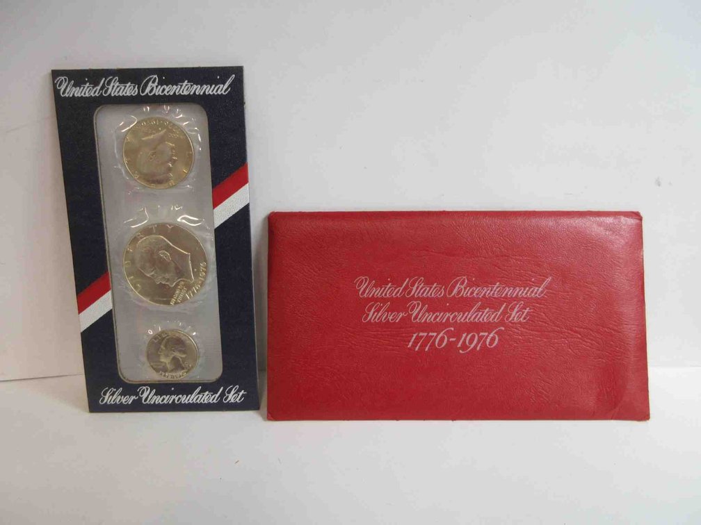 1976-S 3-Coin silver uncirculated coin set