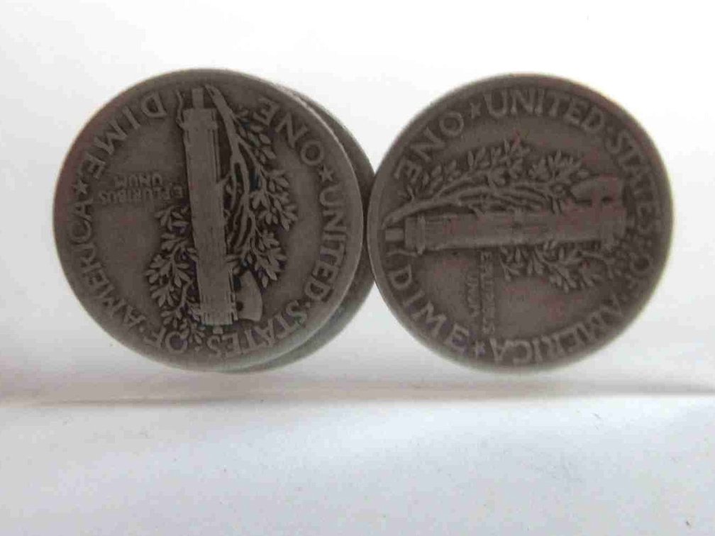(3) Mercury silver dimes