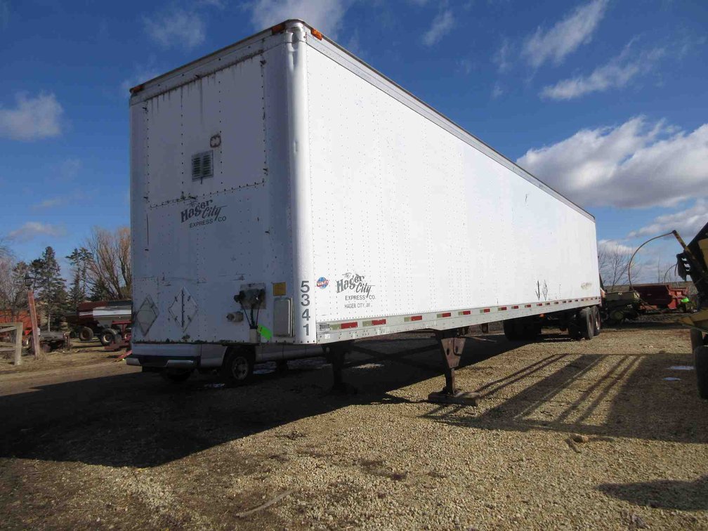 1999 Utility Trailer VS2DC 53ft semi trailer (no title)
