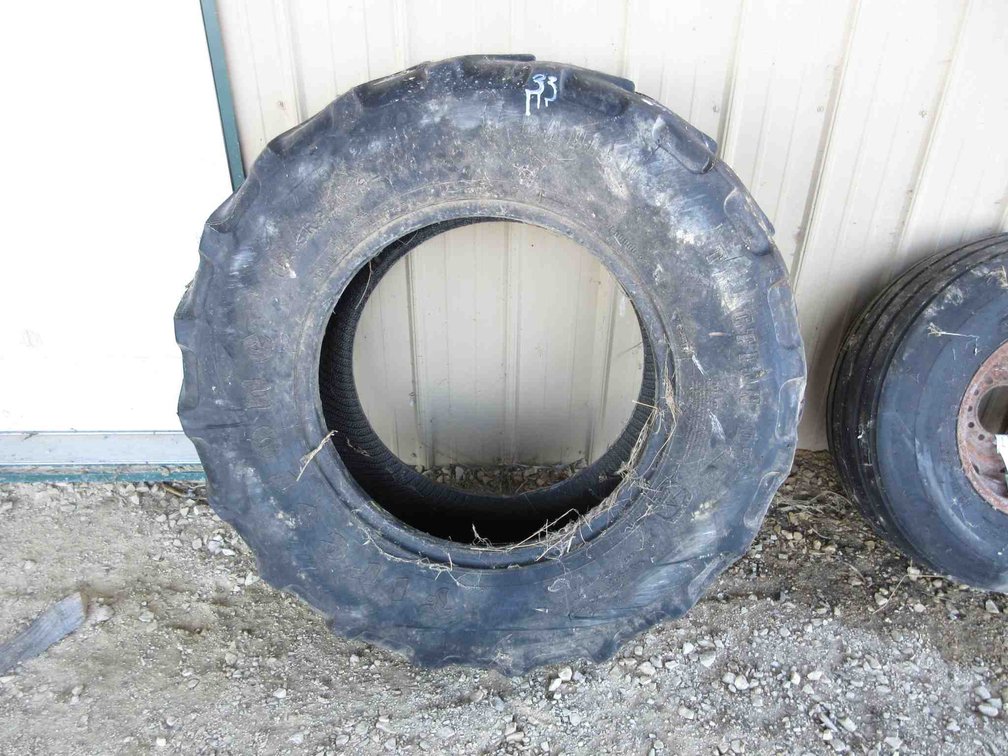 Used tire without rim