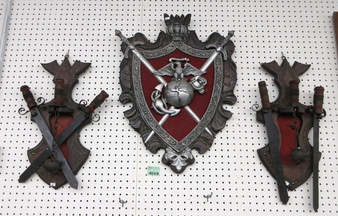 Image for Legos, Crafting, Slot Machines, Duck Decoys and Antiques (mint green tag)
