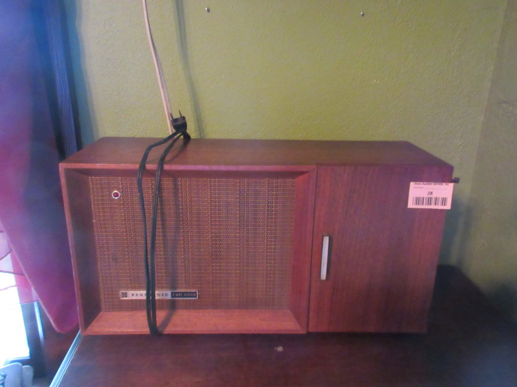 Vintage Panasonic Solid State 2-way system stereo