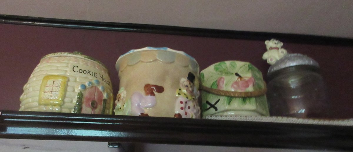 (4) Vintage cookie jars