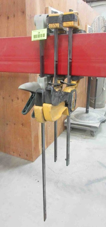(3) Bar clamps