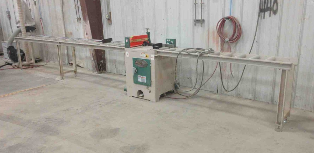 Grizzly G0502 18" jump saw with feed tables (electrical will be disconnected)