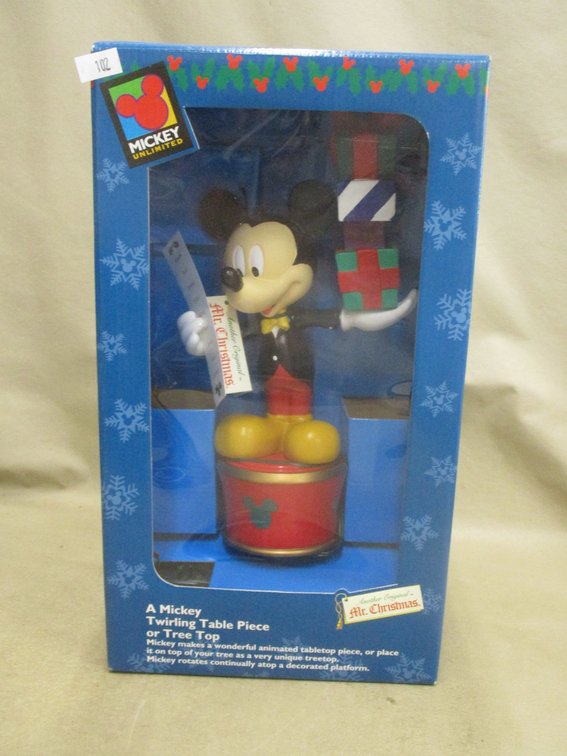 A Mickey Twirling Table Piece or Tree Top
