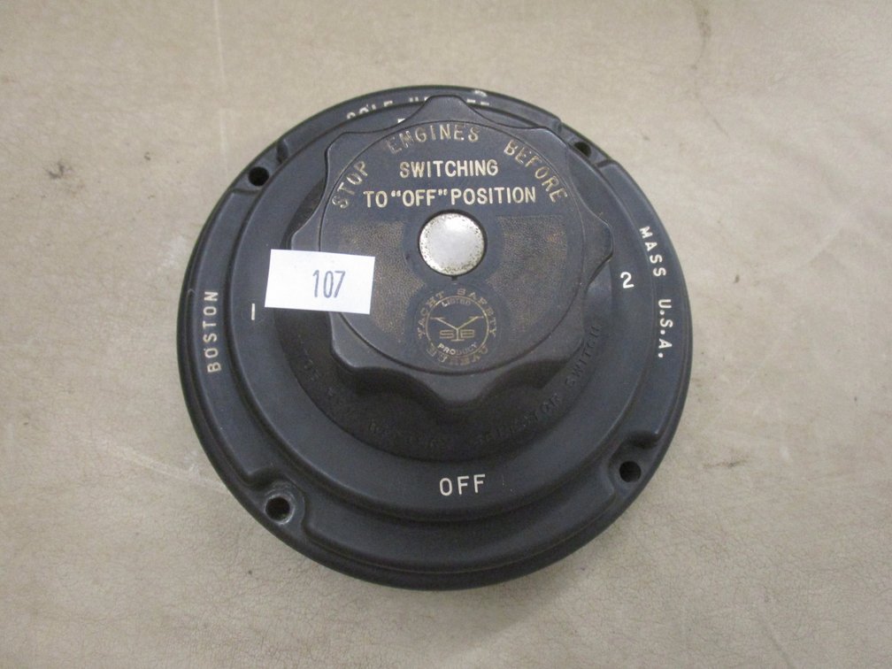 Cole-Hersee engine shut off switch