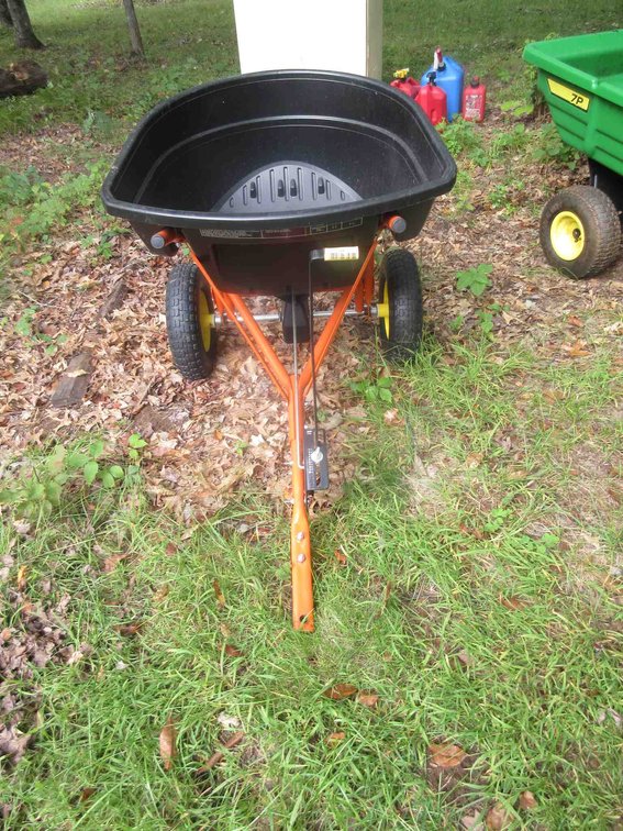 Agri Fab plastic fertilizer spreader