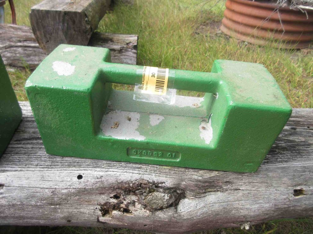 Steel weight