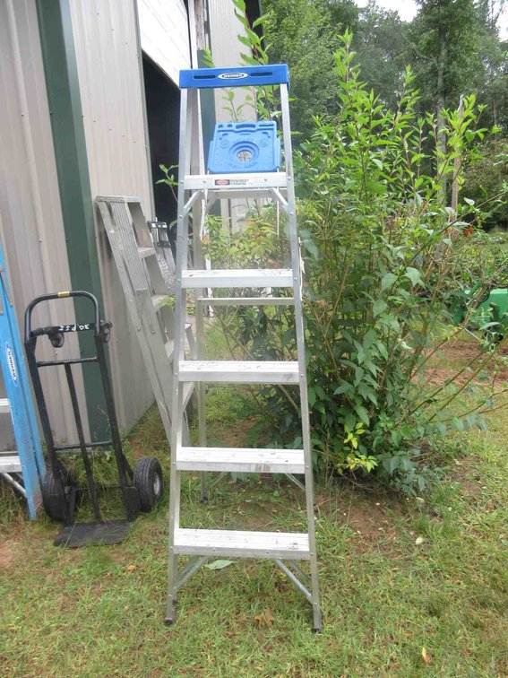 Werner 6ft aluminum step ladder