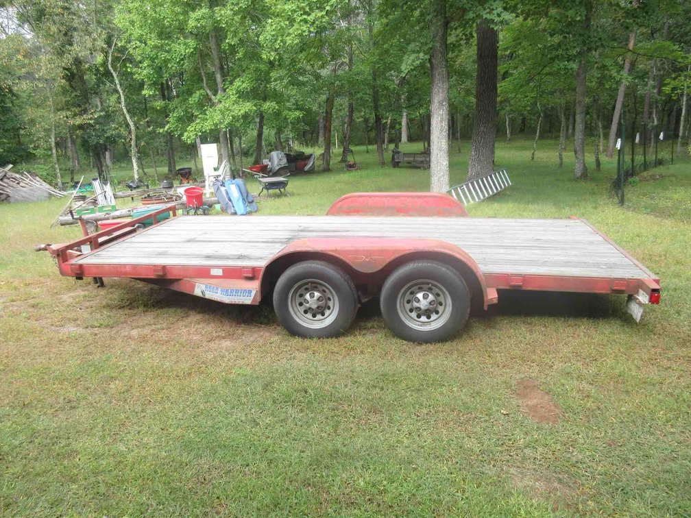1997 Road Warrior tandem axle trailer