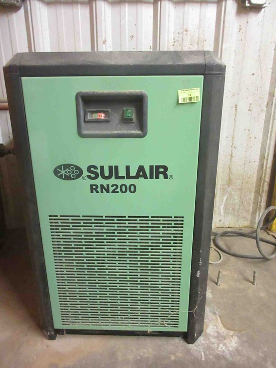 Sullair RN200 air compressor refrigerated air line dryer (electrical will be disconnected)