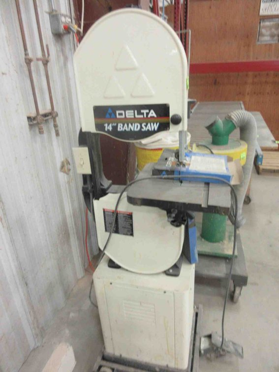 Delta 28-269 bandsaw on cart
