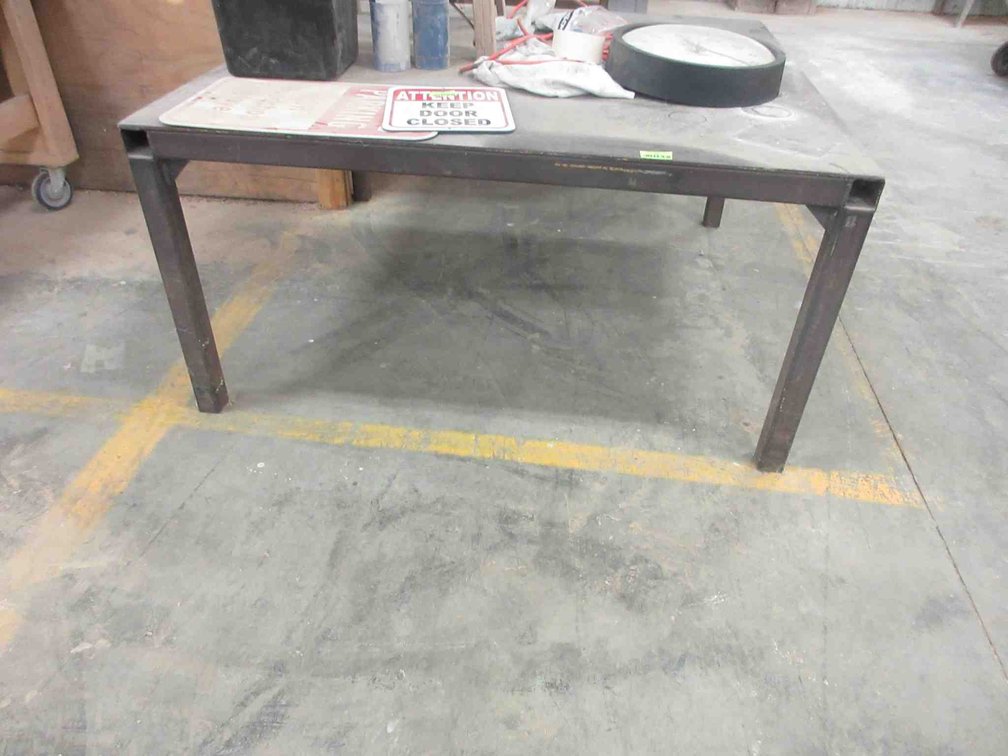 Steel work table