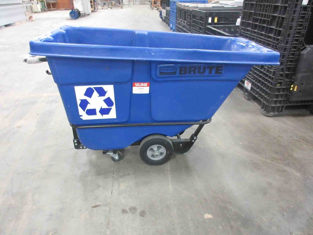 Uline H-1862 recycling cart