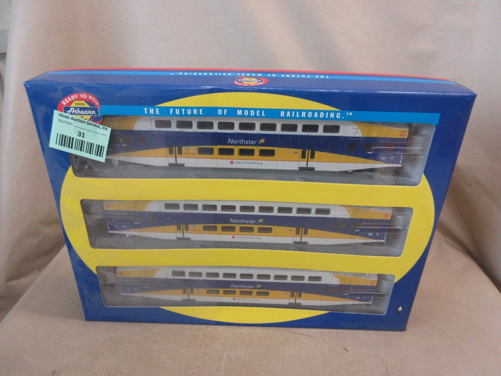 Athearn Minnesota NorthStar Bombardier locomotive set