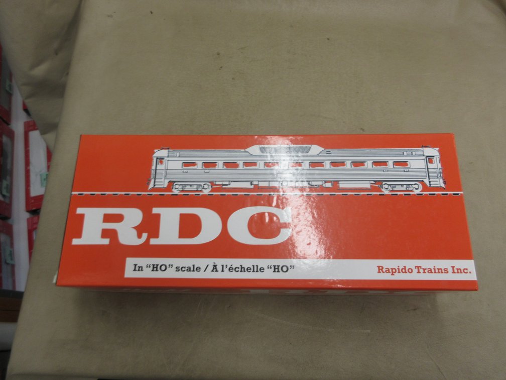 Rapid Trains Budd RDC-2-DC Via Rail Canada Late Scheme passenger car