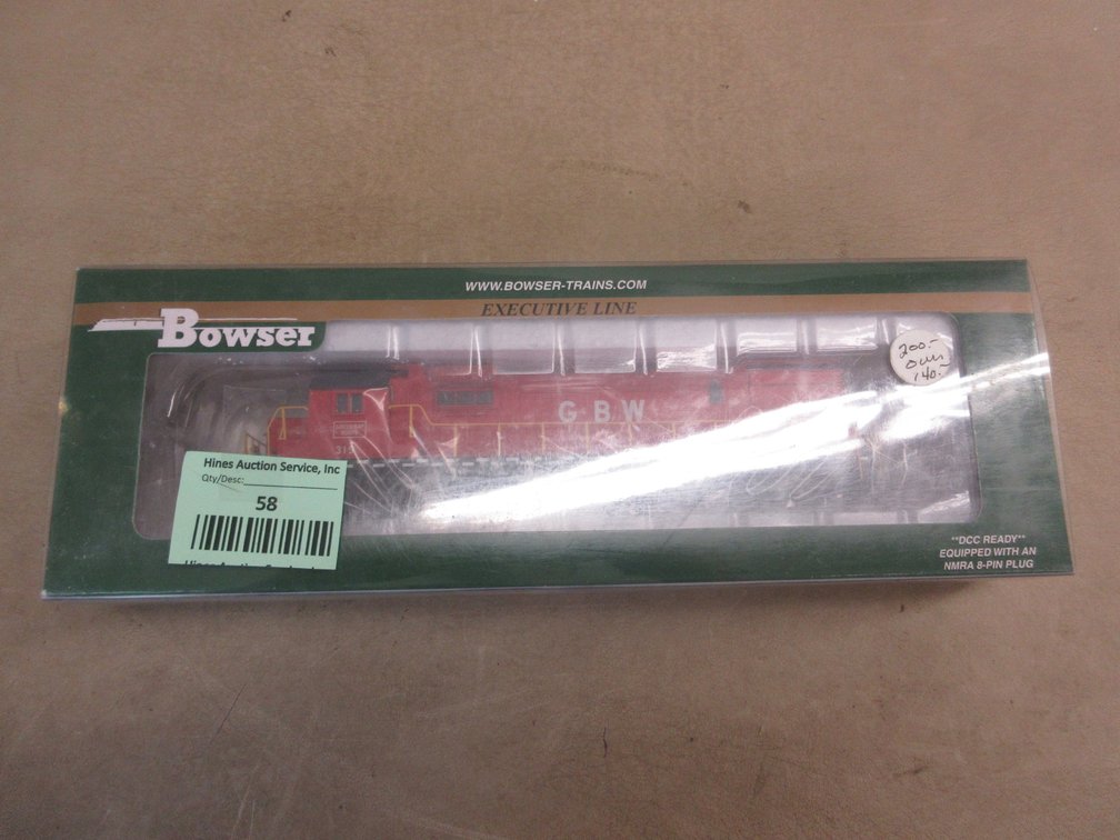 Bowser Executive Line Also C-430 Green Bay & Western #315 locomotive