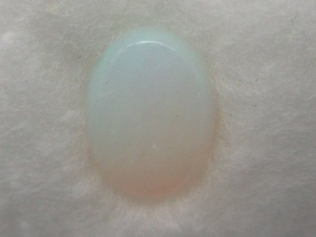 Precious oval opal stone